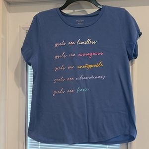Girl's plus t-shirt